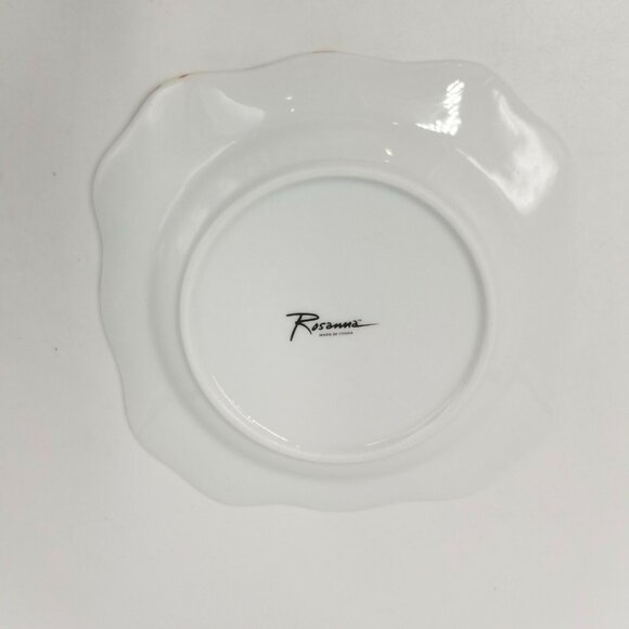 Rosanna 12 Days Christmas Plates 8th Day Maids Appetizer Salad Dessert Square 6" - Picture 2 of 2